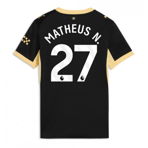 Manchester City Matheus Nunes #27 Bortatröja Dam 2026-27 Kortärmad